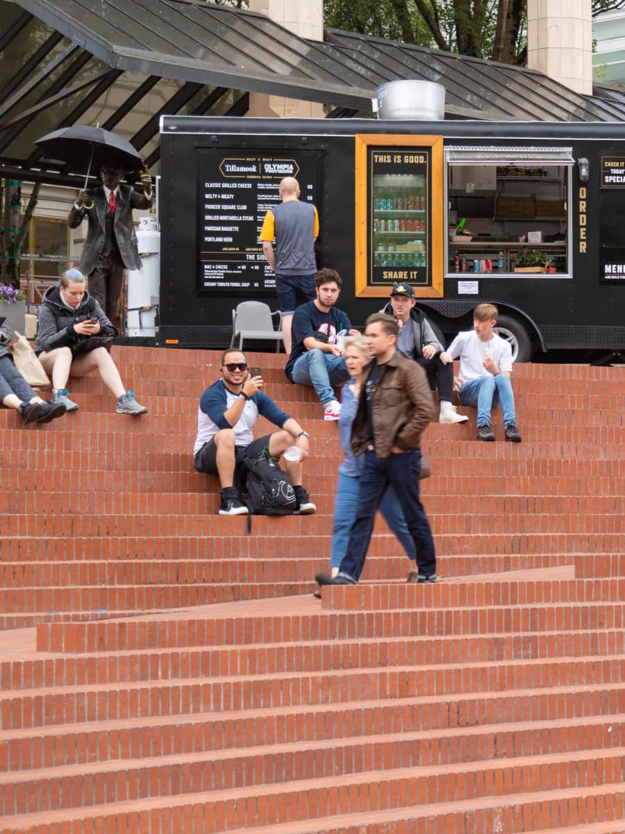 Pioneer Courthouse Square, Portland Pioneer Courthouse Square, Portland