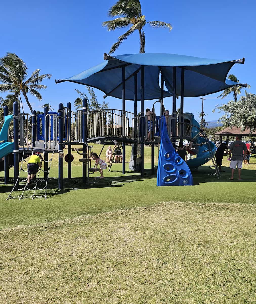 Poipu Beach Playground, Kauai Poipu Beach Playground, Kauai