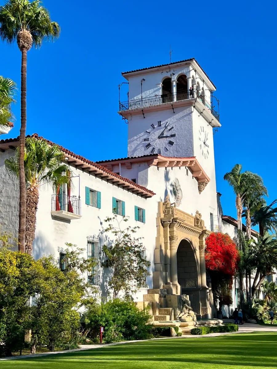 Santa Barbara County Courthouse & Bell Tower, Santa Barbara Santa Barbara County Courthouse & Bell Tower, Santa Barbara