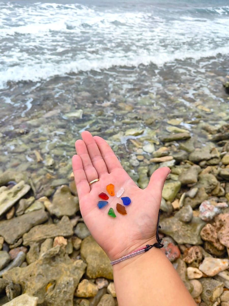 Sea Glass Beach, Aruba