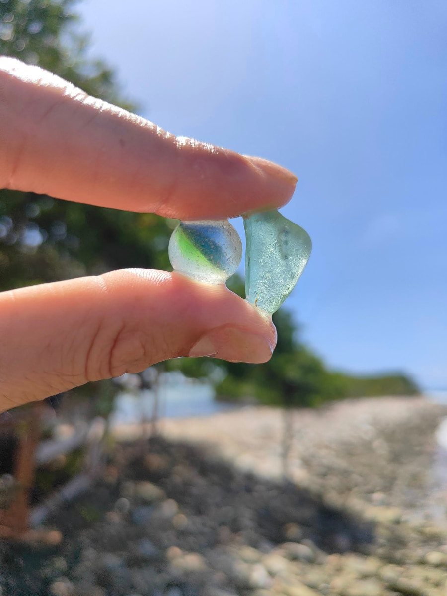 Sea Glass Beach, Aruba
