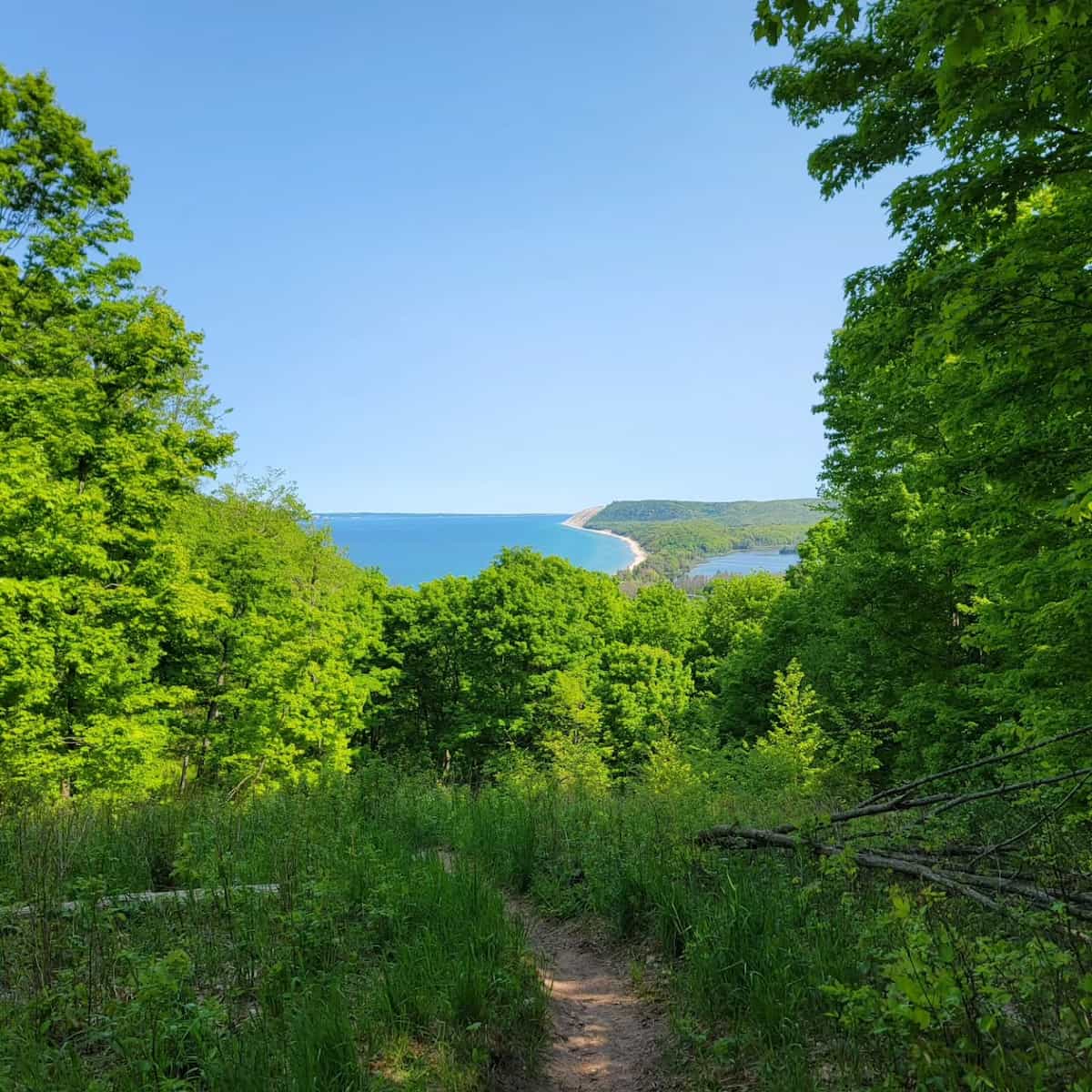 Sleeping Bear Dunes from Grand Rapids Sleeping Bear Dunes from Grand Rapids