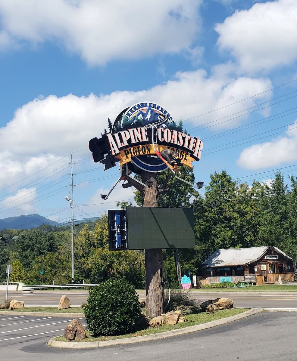 Smoky Mountain Alpine Coaster Pigeon Forge Smoky Mountain Alpine Coaster Pigeon Forge