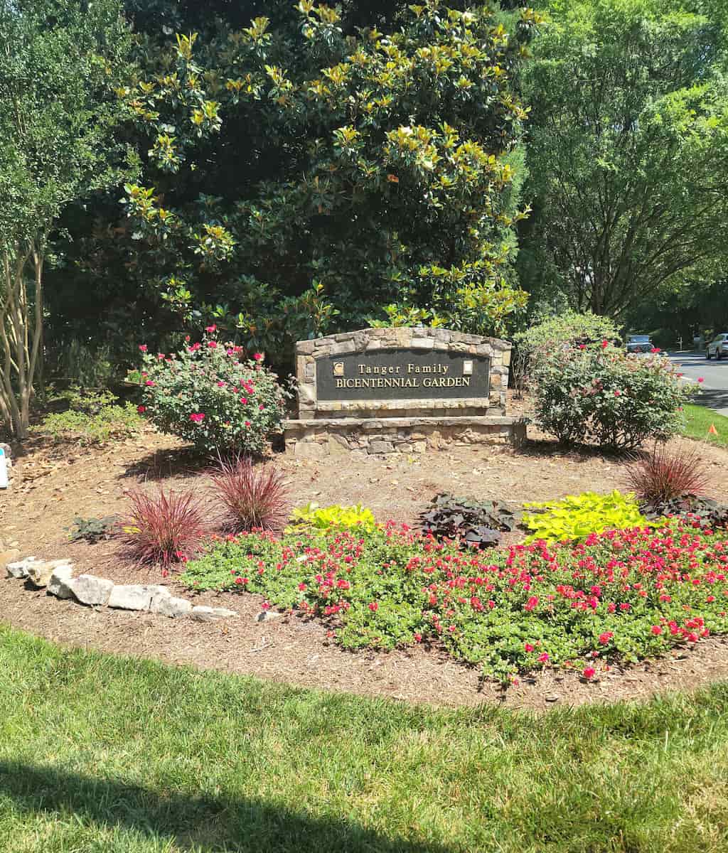 Tanger Family Bicentennial Garden, Greensboro Tanger Family Bicentennial Garden, Greensboro