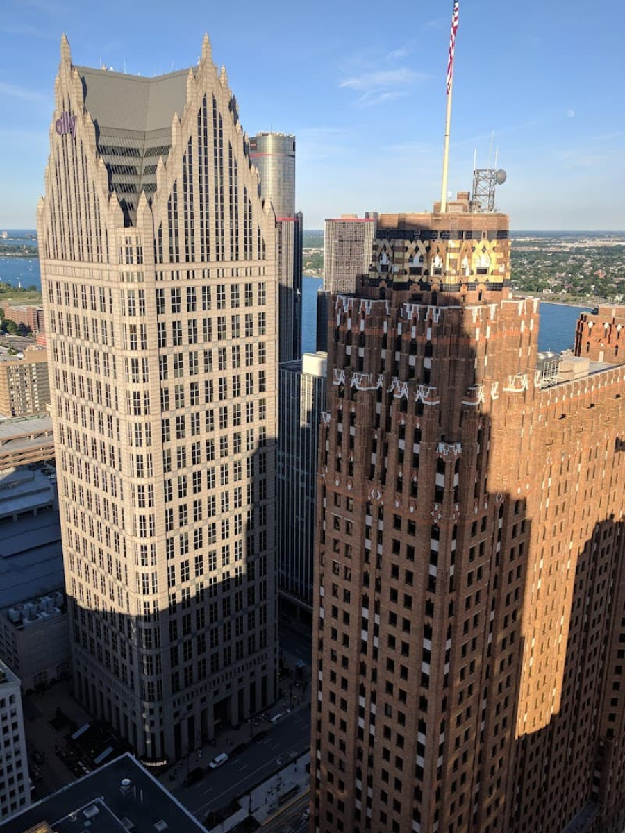 The Guardian and Fisher Building, Detroit The Guardian and Fisher Building, Detroit