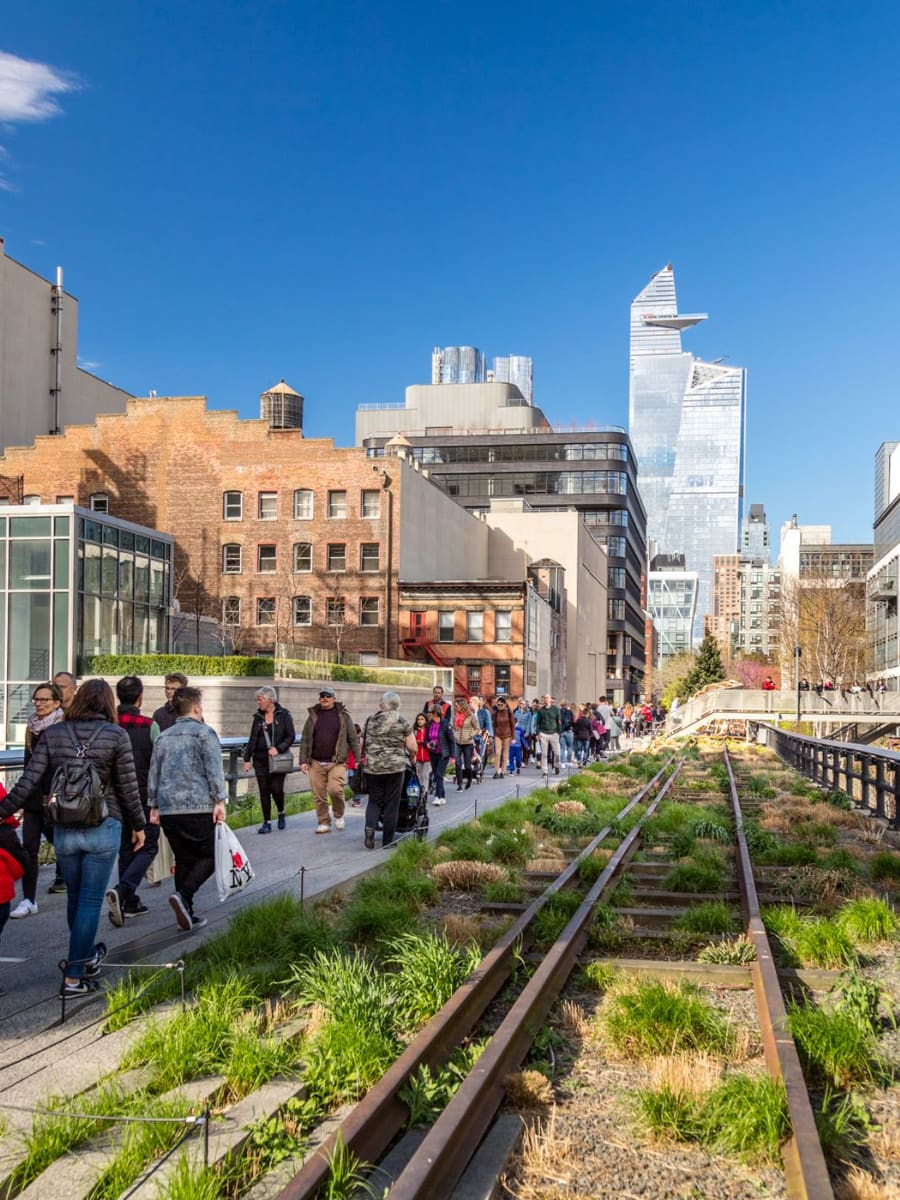 The High Line Park, NYC The High Line Park, NYC