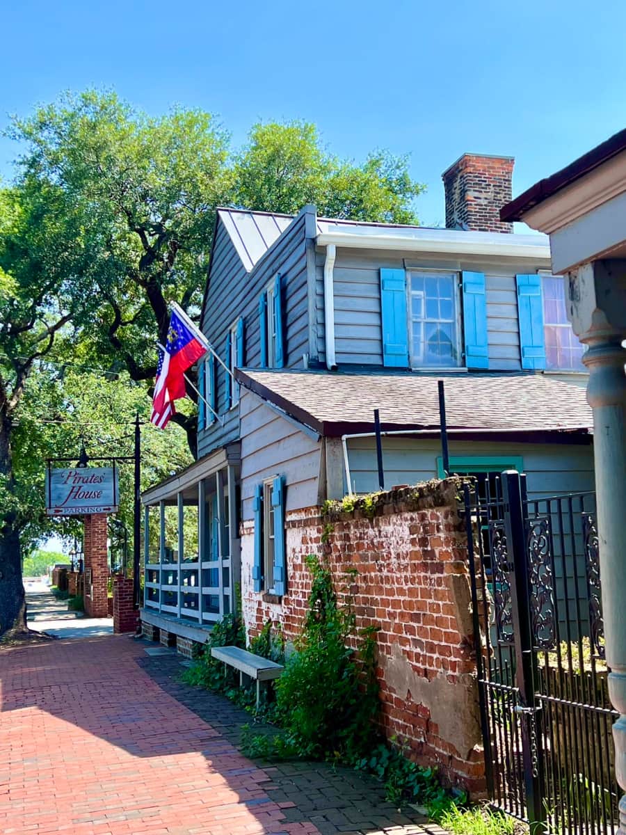 The Pirates' House in Savannah, Georgia, US The Pirates' House in Savannah, Georgia, US