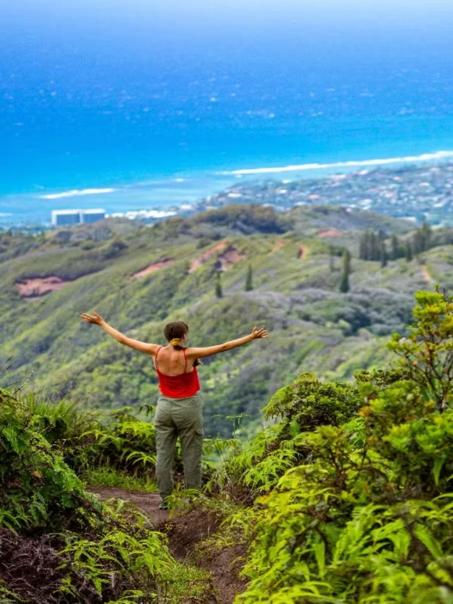 The Waihee Ridge Trail, Maui The Waihee Ridge Trail, Maui