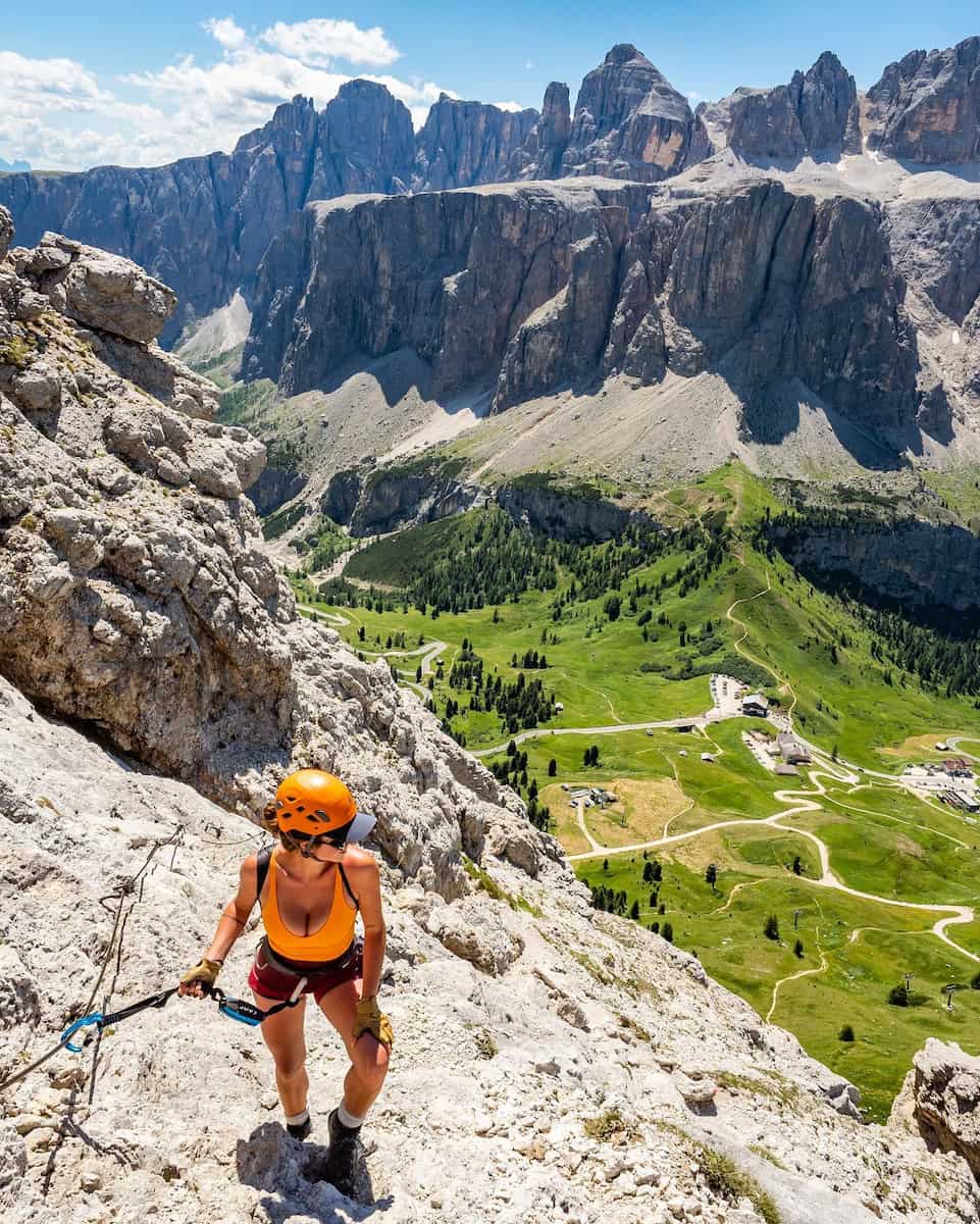 Via Ferrata, Dolomites Via Ferrata, Dolomites