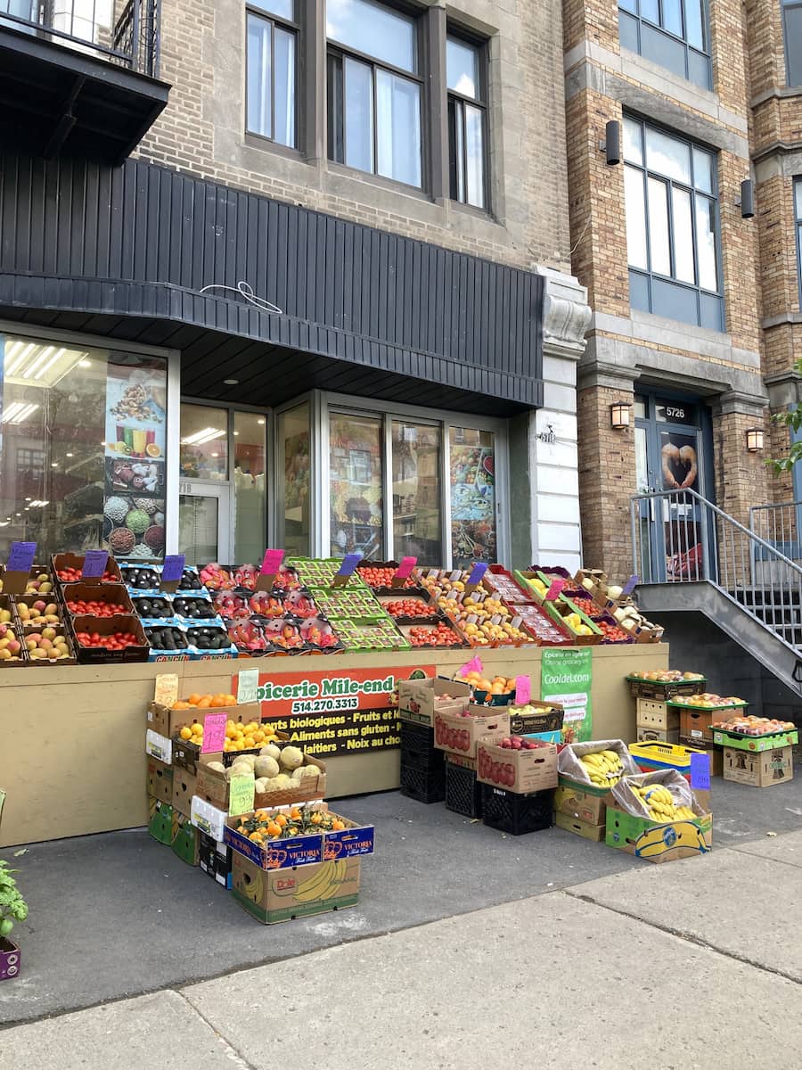 Window Shopping in Mile End Montreal Window Shopping in Mile End Montreal