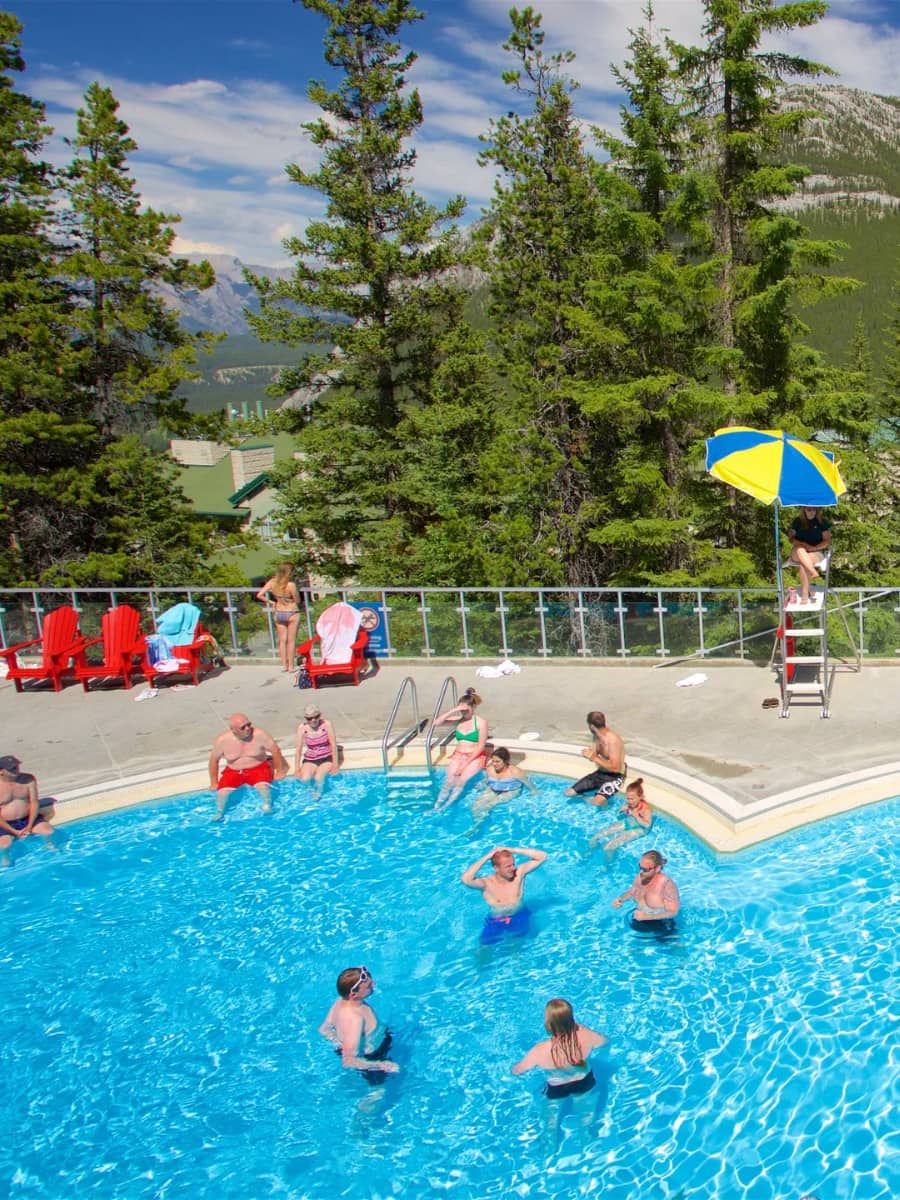 Banff Upper Hot Springs, Banff, Alberta Banff Upper Hot Springs, Banff, Alberta