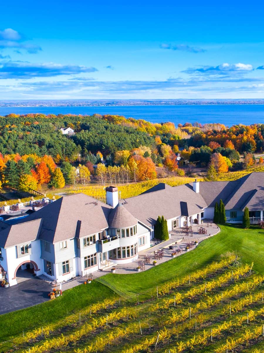 Chateau Chantal Winery and Inn, Traverse City, US Chateau Chantal Winery and Inn, Traverse City, US