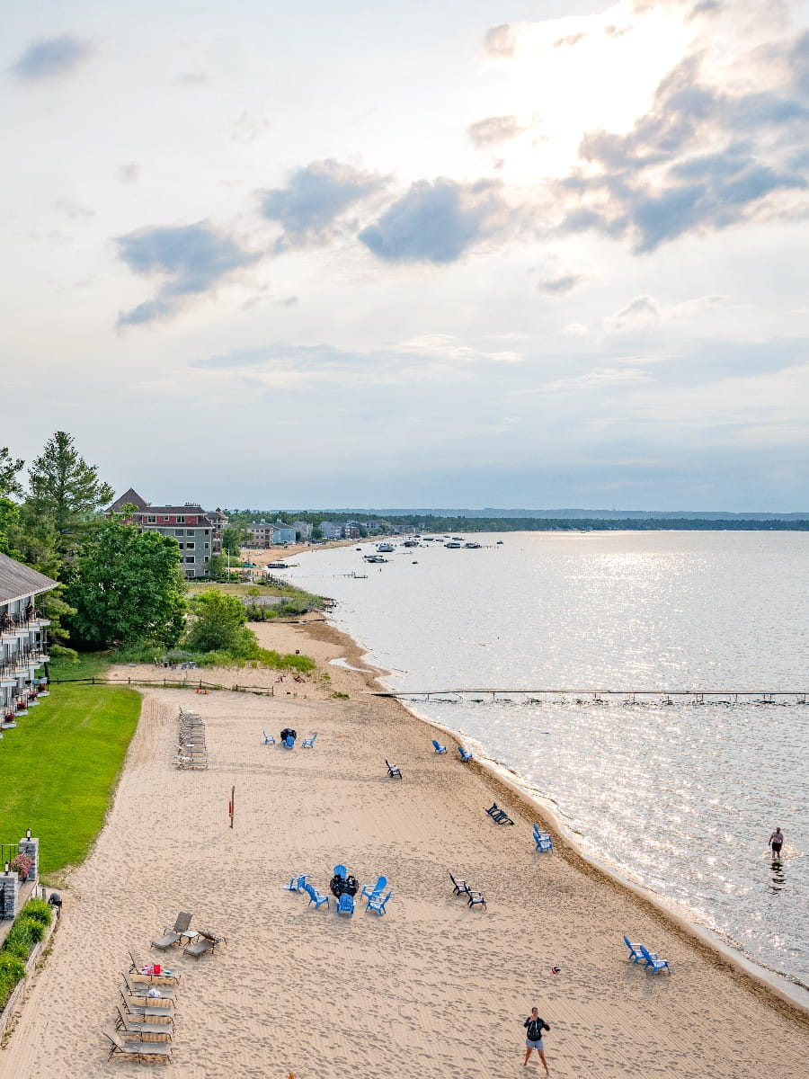 Lake Michigan, Traverse City, US Lake Michigan, Traverse City, US