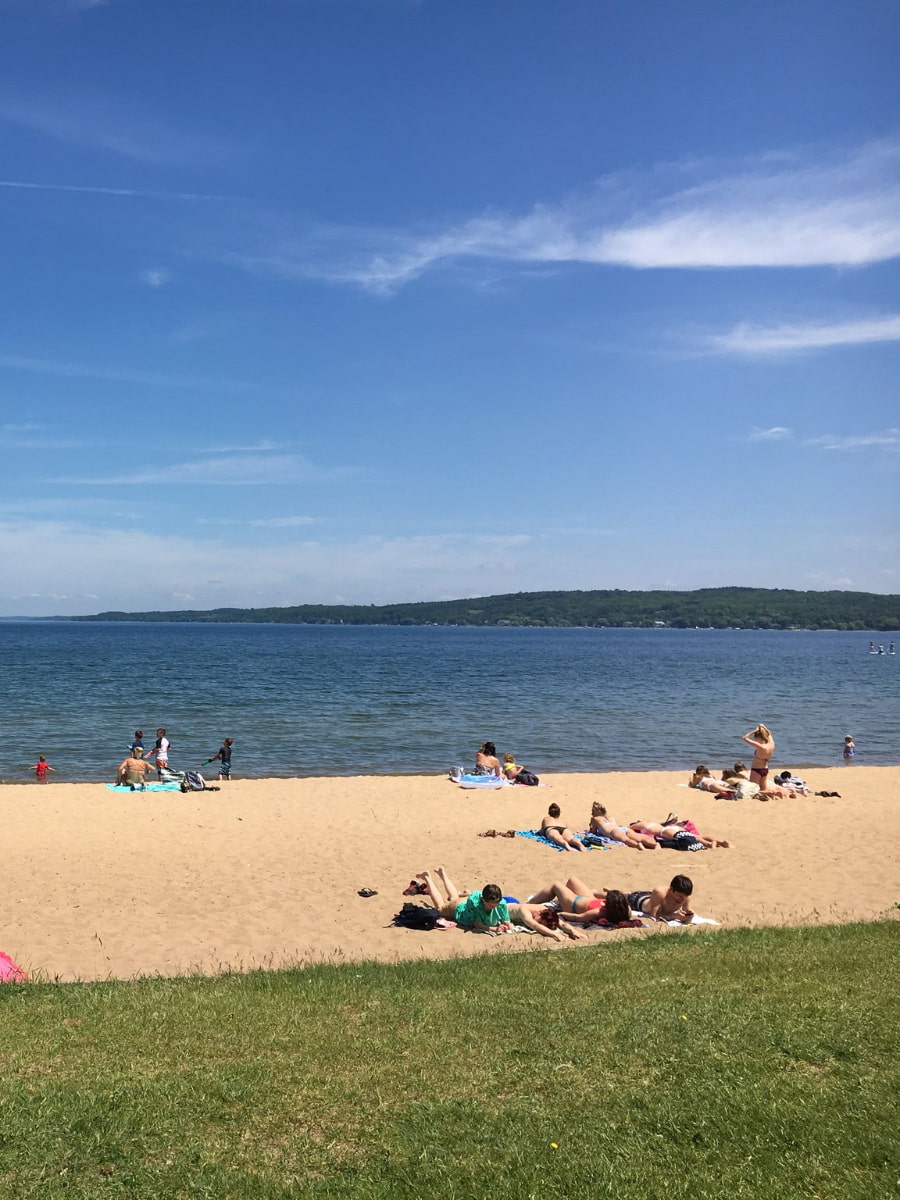 Lake Michigan, Traverse City, US Lake Michigan, Traverse City, US