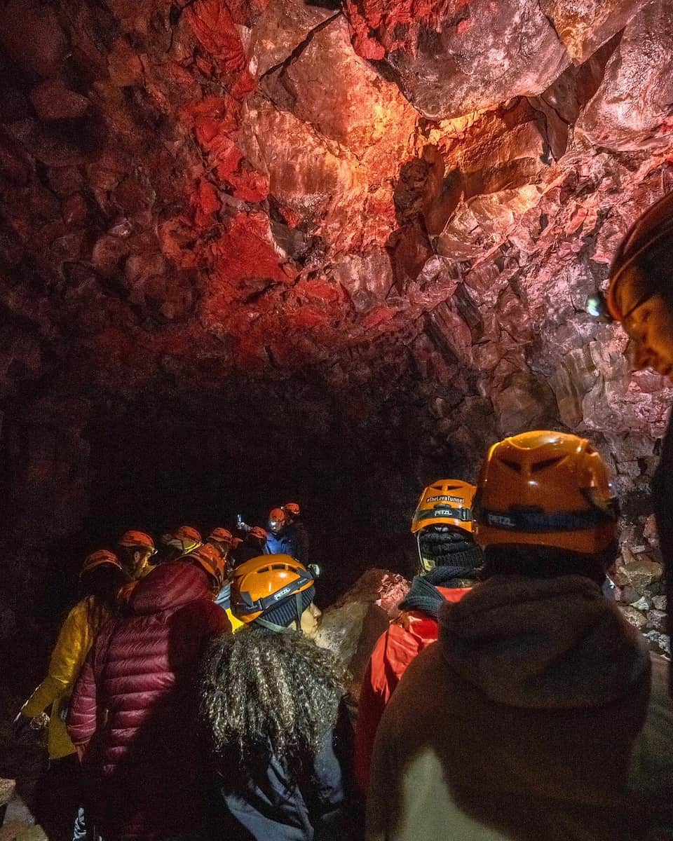 Lava Tunnel, Iceland Lava Tunnel, Iceland
