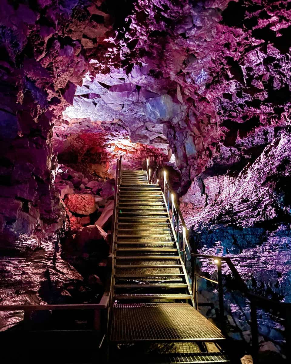 Lava Tunnel, Iceland Lava Tunnel, Iceland