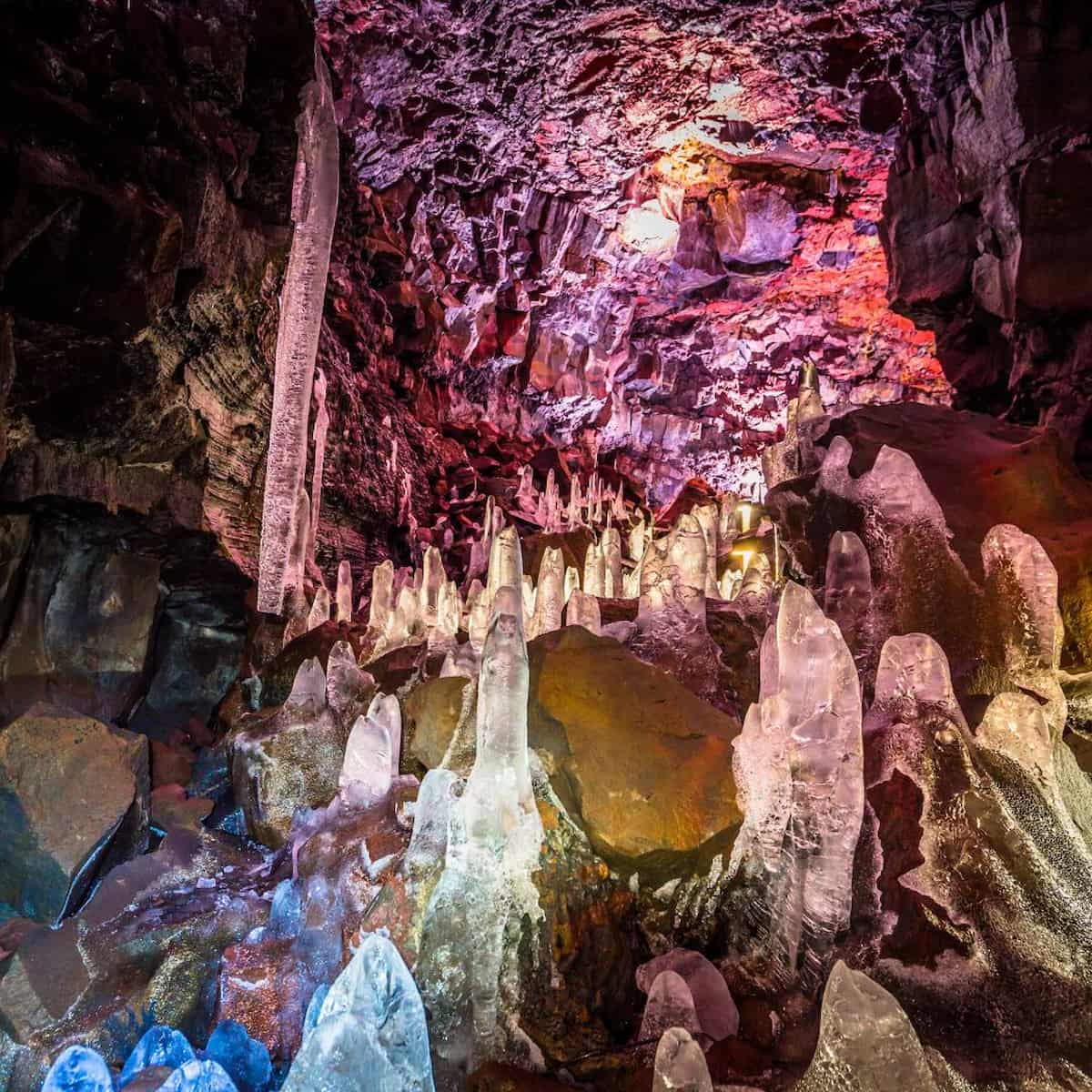 Lava Tunnel, Iceland Lava Tunnel, Iceland
