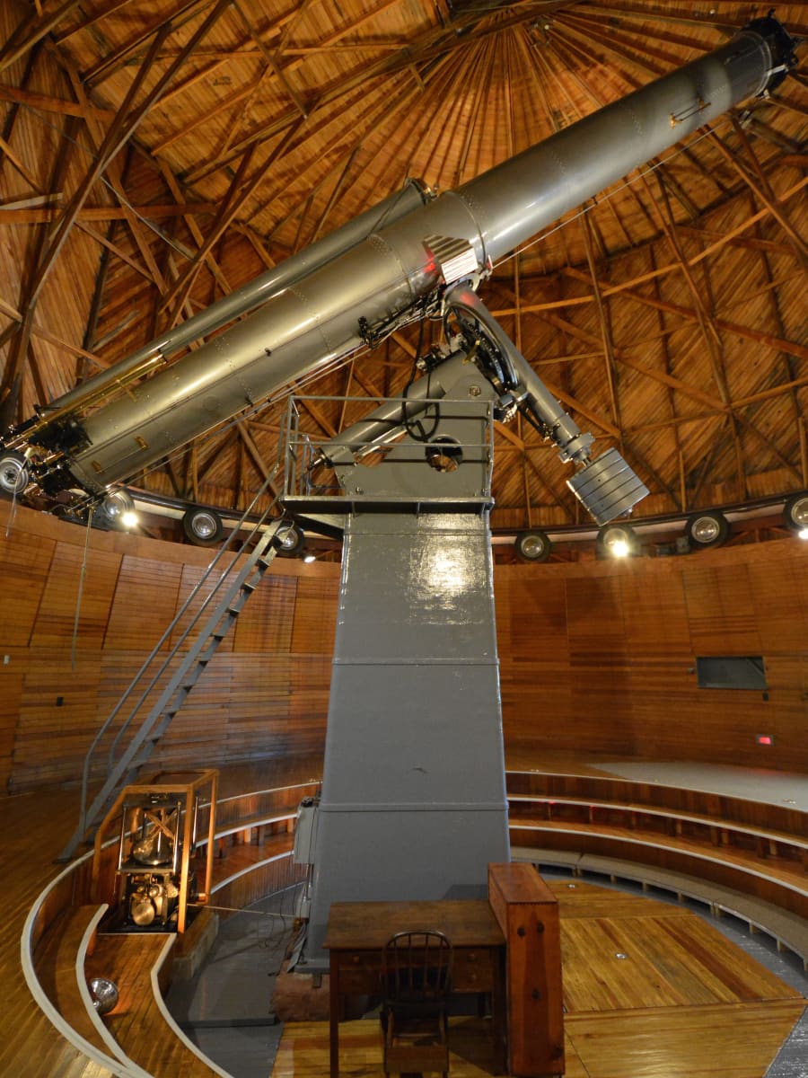 Inside of Lowell Observatory, Flagstaff Inside of Lowell Observatory, Flagstaff