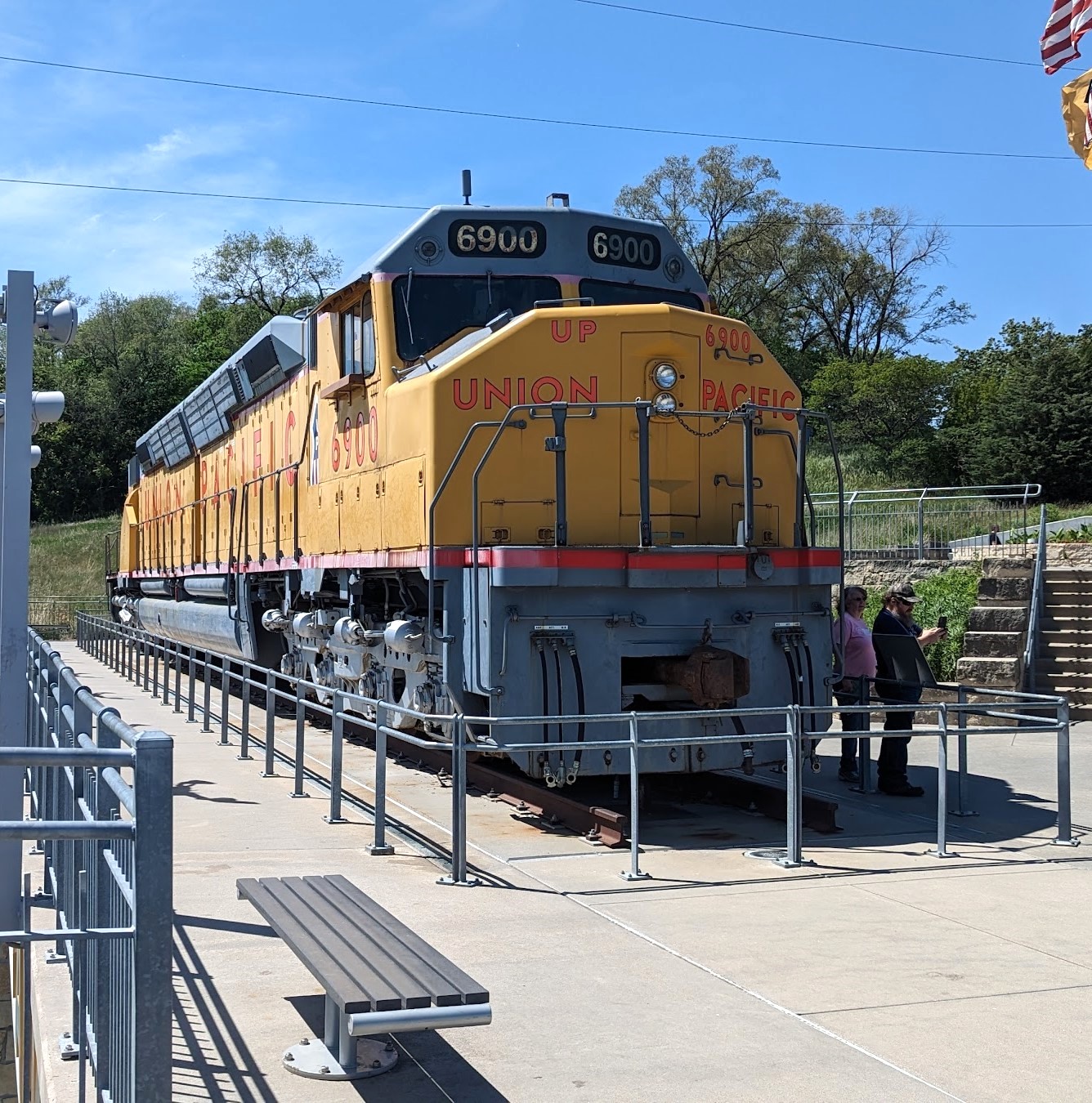 Kenefick Park Historic Locomotives, Omaha Kenefick Park Historic Locomotives, Omaha
