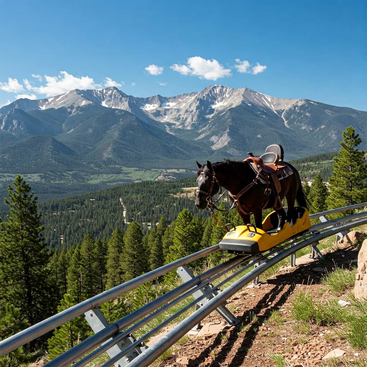 Mustang Mountain Coaster, Estes Park Mustang Mountain Coaster, Estes Park
