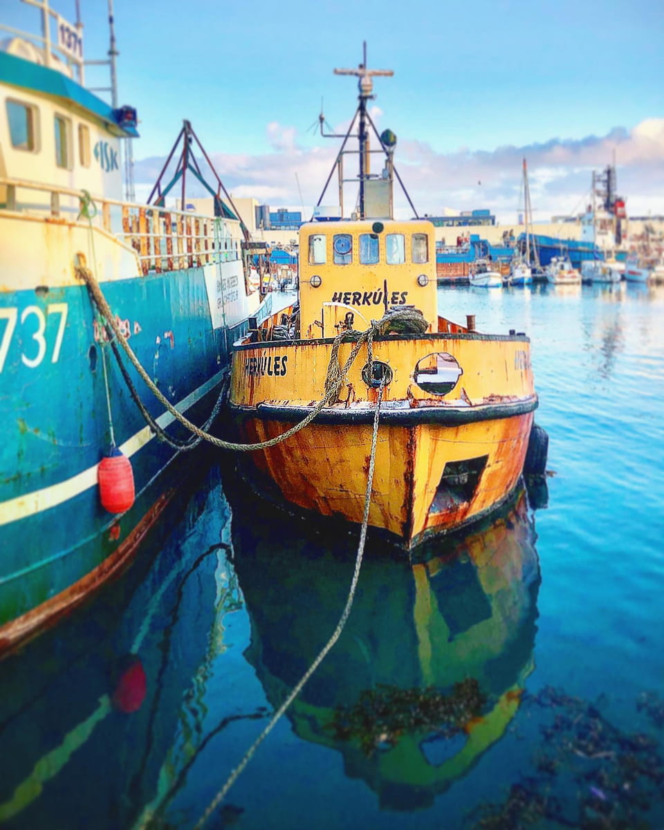 Old Harbor in Reykjavik Old Harbor in Reykjavik