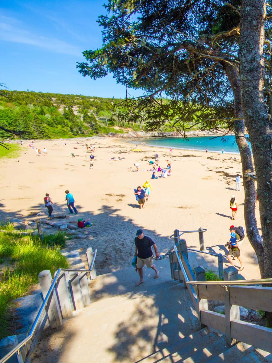 Sand Beach, Bar Harbor, Maine Sand Beach, Bar Harbor, Maine