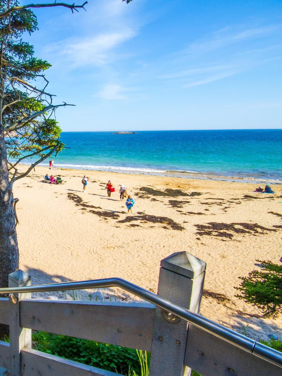 Sand Beach, Bar Harbor, Maine Sand Beach, Bar Harbor, Maine