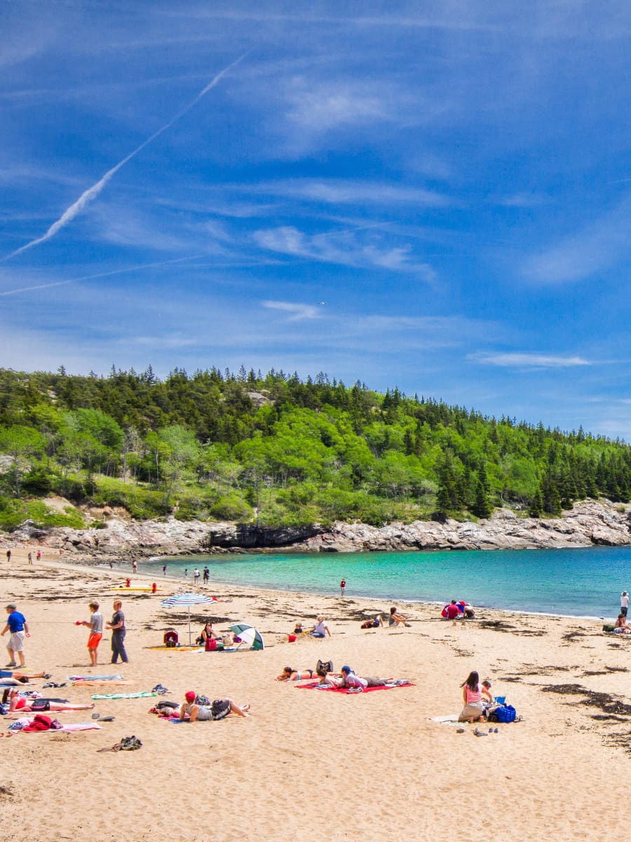 Sand Beach, Bar Harbor, Maine Sand Beach, Bar Harbor, Maine