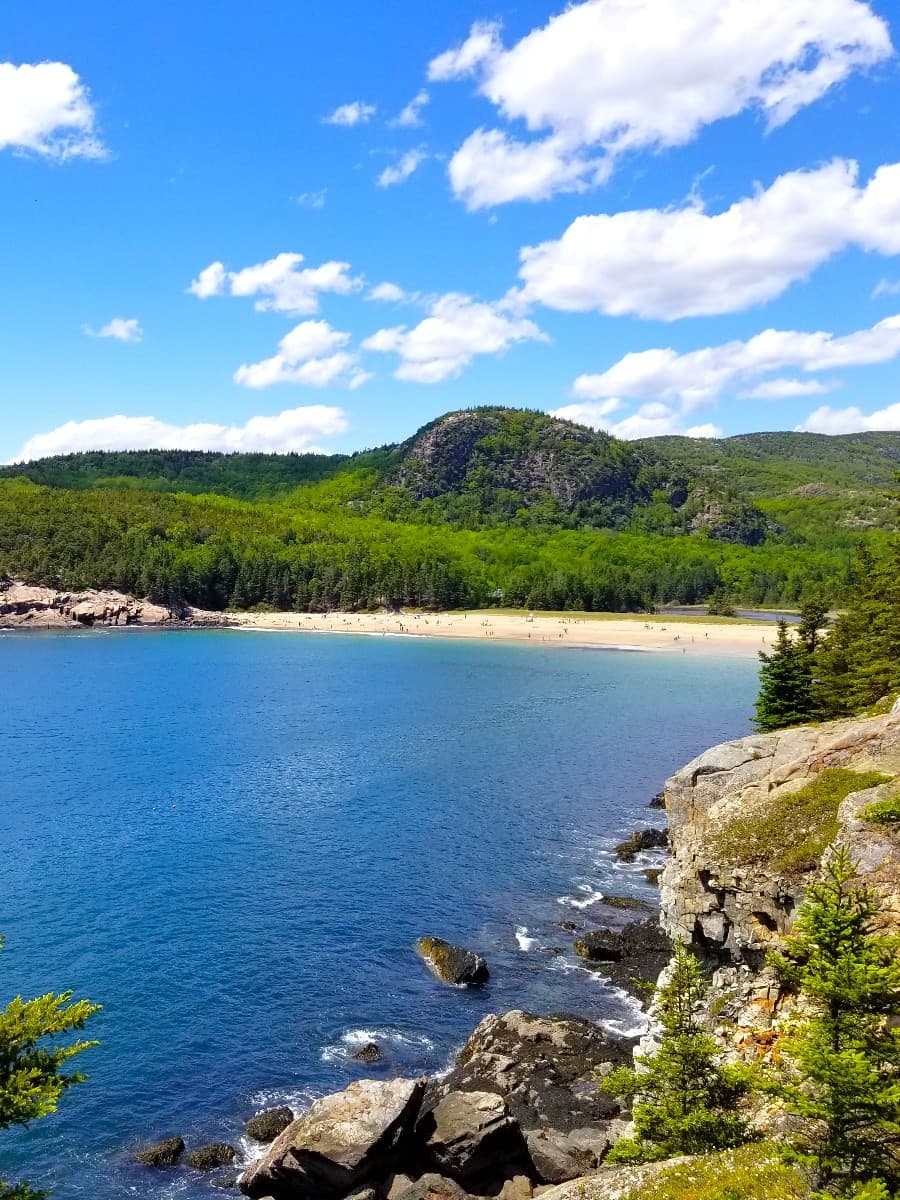 Sand Beach, Bar Harbor, Maine Sand Beach, Bar Harbor, Maine