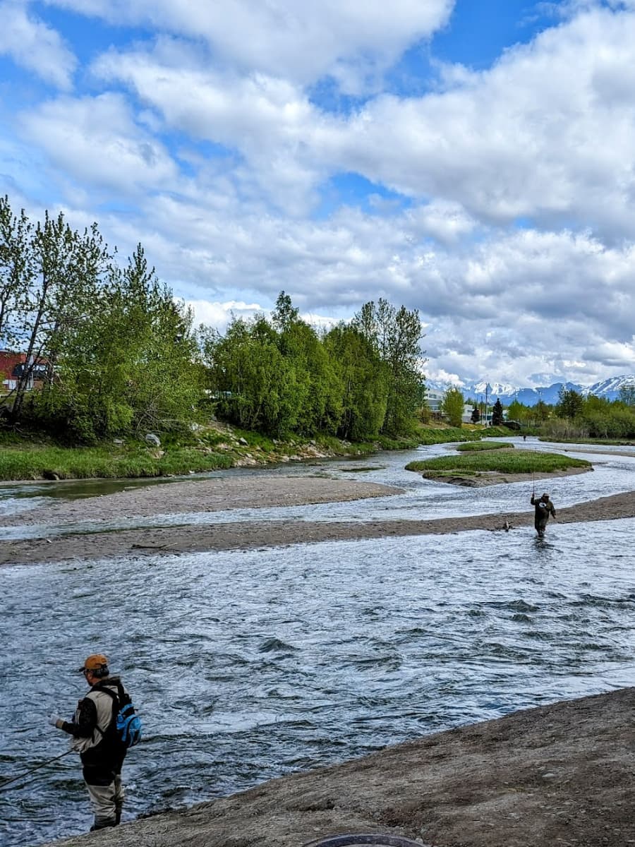Ship creek, Anchorage Ship creek, Anchorage