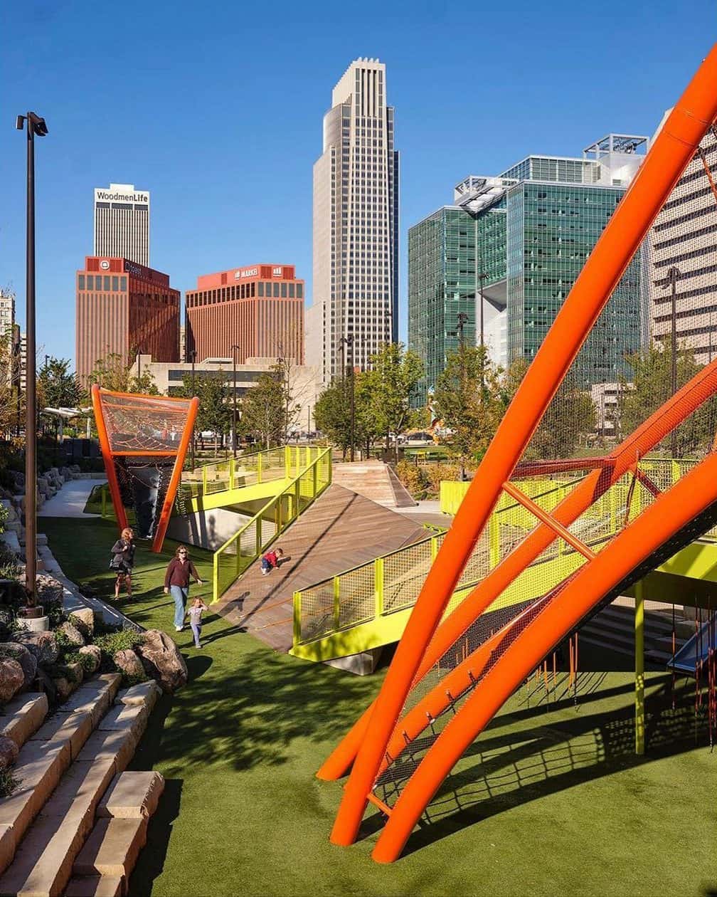 Splash Parks at Riverfront, Omaha Splash Parks at Riverfront, Omaha