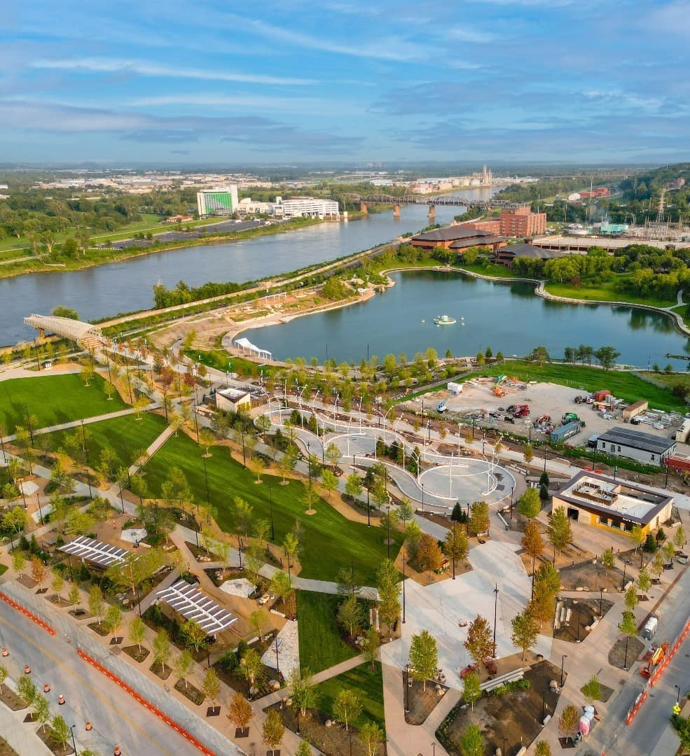 Splash Parks at Riverfront, Omaha Splash Parks at Riverfront, Omaha