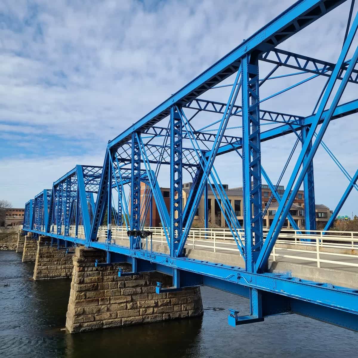 The Blue Bridge, Grand Rapids The Blue Bridge, Grand Rapids
