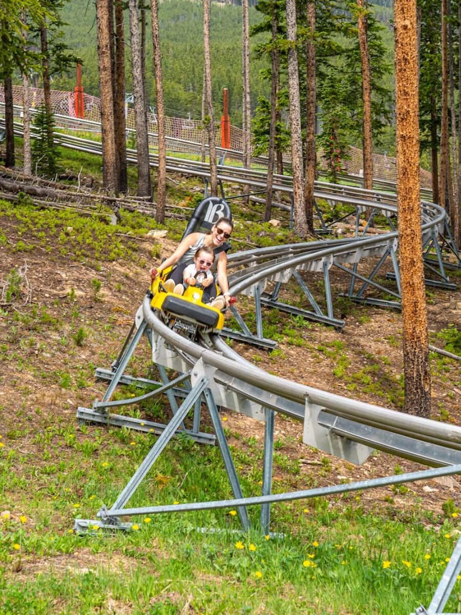 The Gold Runner Alpine Coaster, Breckenridge The Gold Runner Alpine Coaster, Breckenridge