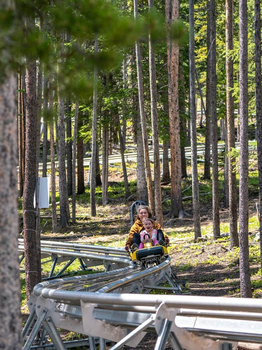 The Gold Runner Alpine Coaster, Breckenridge The Gold Runner Alpine Coaster, Breckenridge