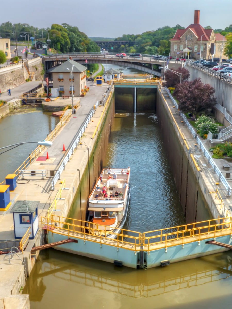 The Lockport Locks, NY The Lockport Locks, NY