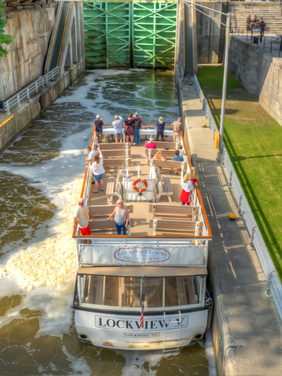 The Lockport Locks, NY The Lockport Locks, NY