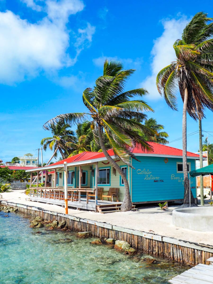 The Split on Caye Caulker, Belize The Split on Caye Caulker, Belize