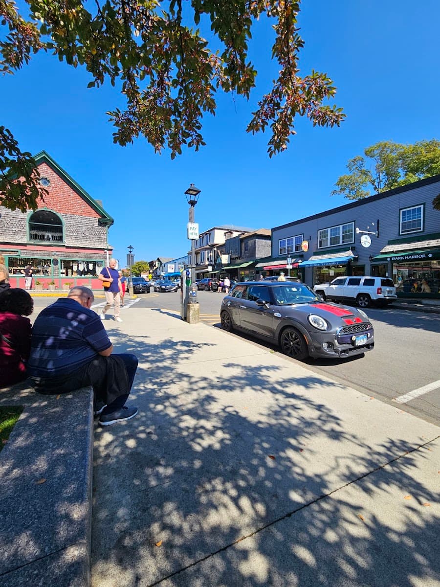 Village Green, Bar Harbor, Maine Village Green, Bar Harbor, Maine