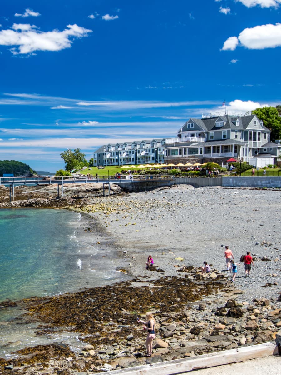 Village Green, Bar Harbor, Maine Village Green, Bar Harbor, Maine
