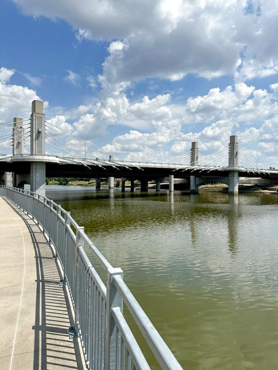 Waco Suspension Bridge and Riverwalk, Waco, TX Waco Suspension Bridge and Riverwalk, Waco, TX