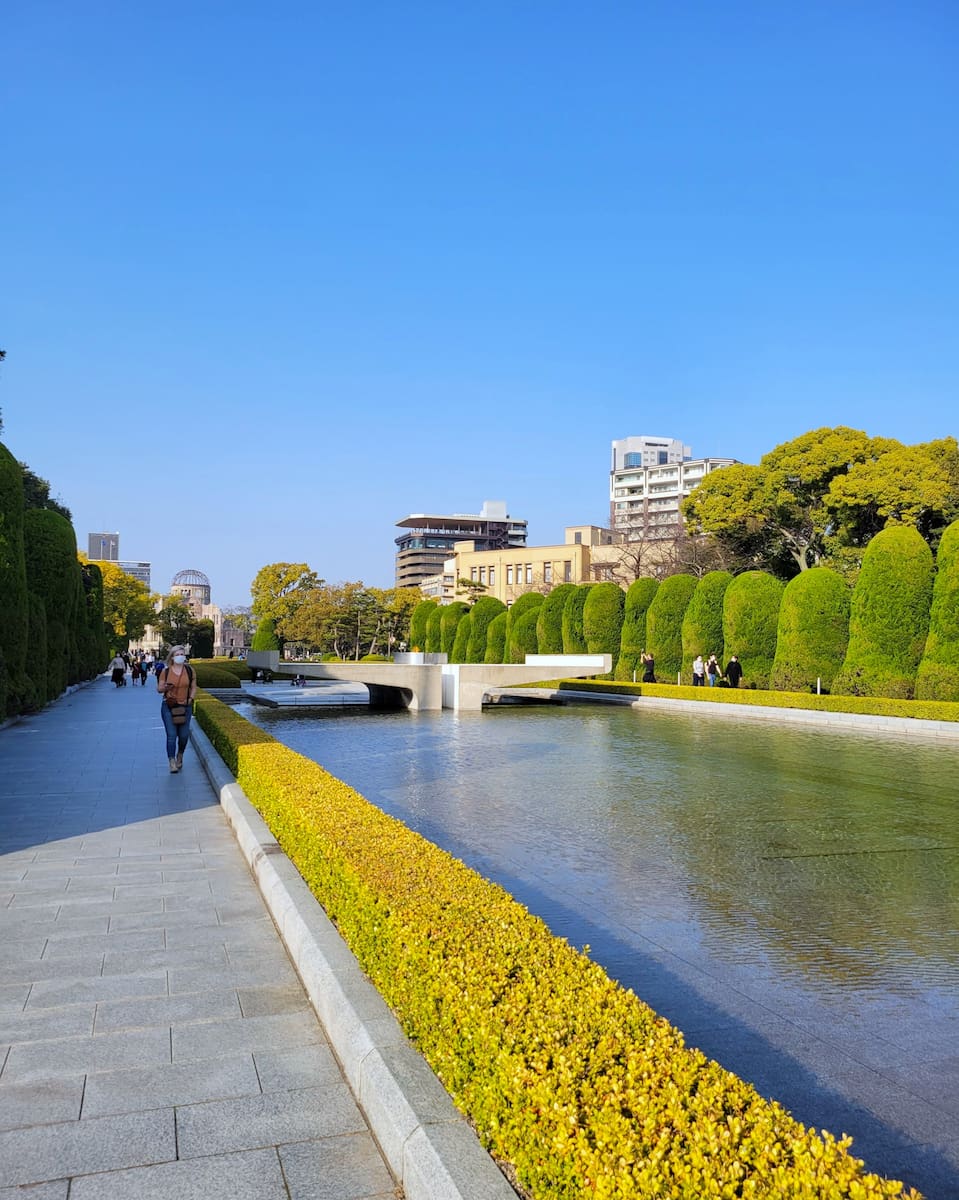 Hiroshima Peace Memorial Park, Japan Hiroshima Peace Memorial Park, Japan