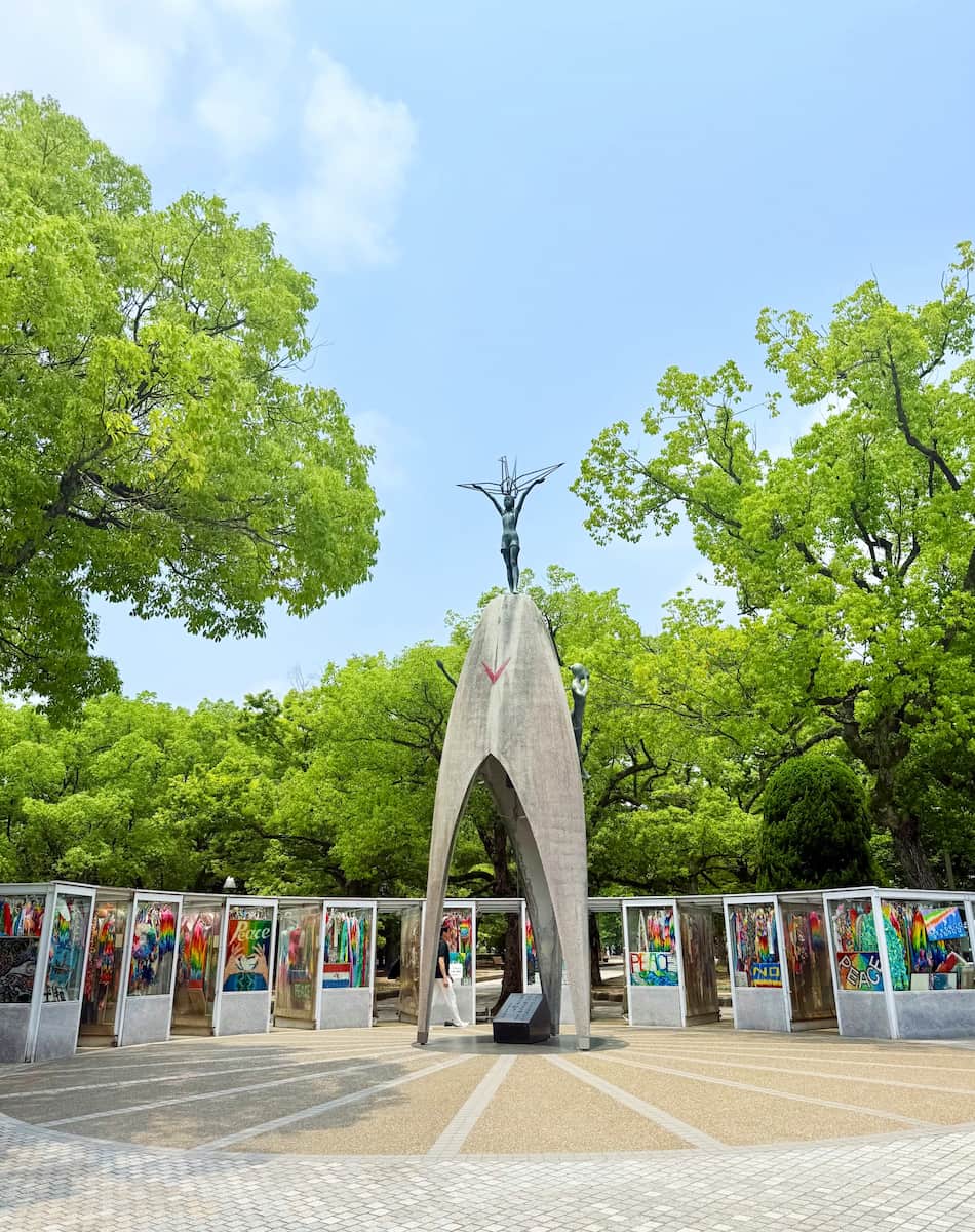 Hiroshima Peace Memorial Park, Japan Hiroshima Peace Memorial Park, Japan