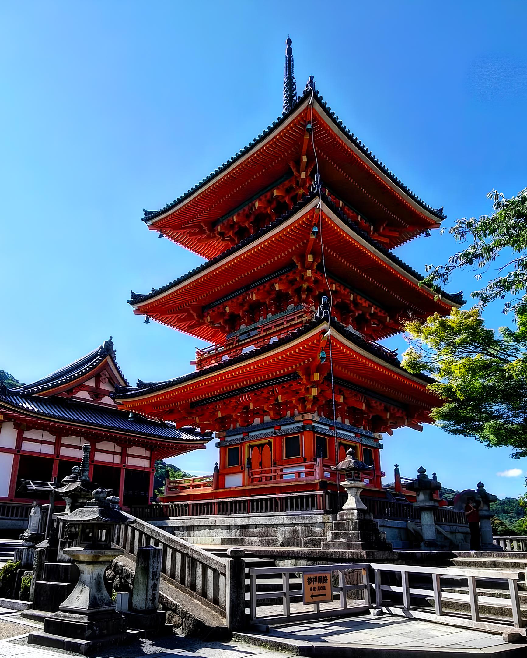 Kiyomizu dera, Japan Kiyomizu dera, Japan