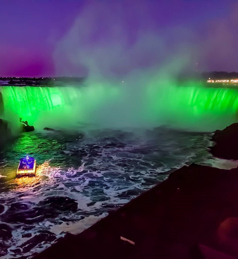 Nightly Falls Illumination, Niagara Falls Nightly Falls Illumination, Niagara Falls