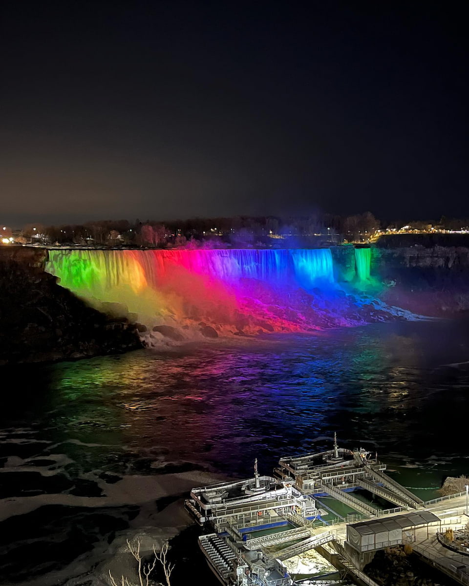 Nightly Falls Illumination, Niagara Falls Nightly Falls Illumination, Niagara Falls