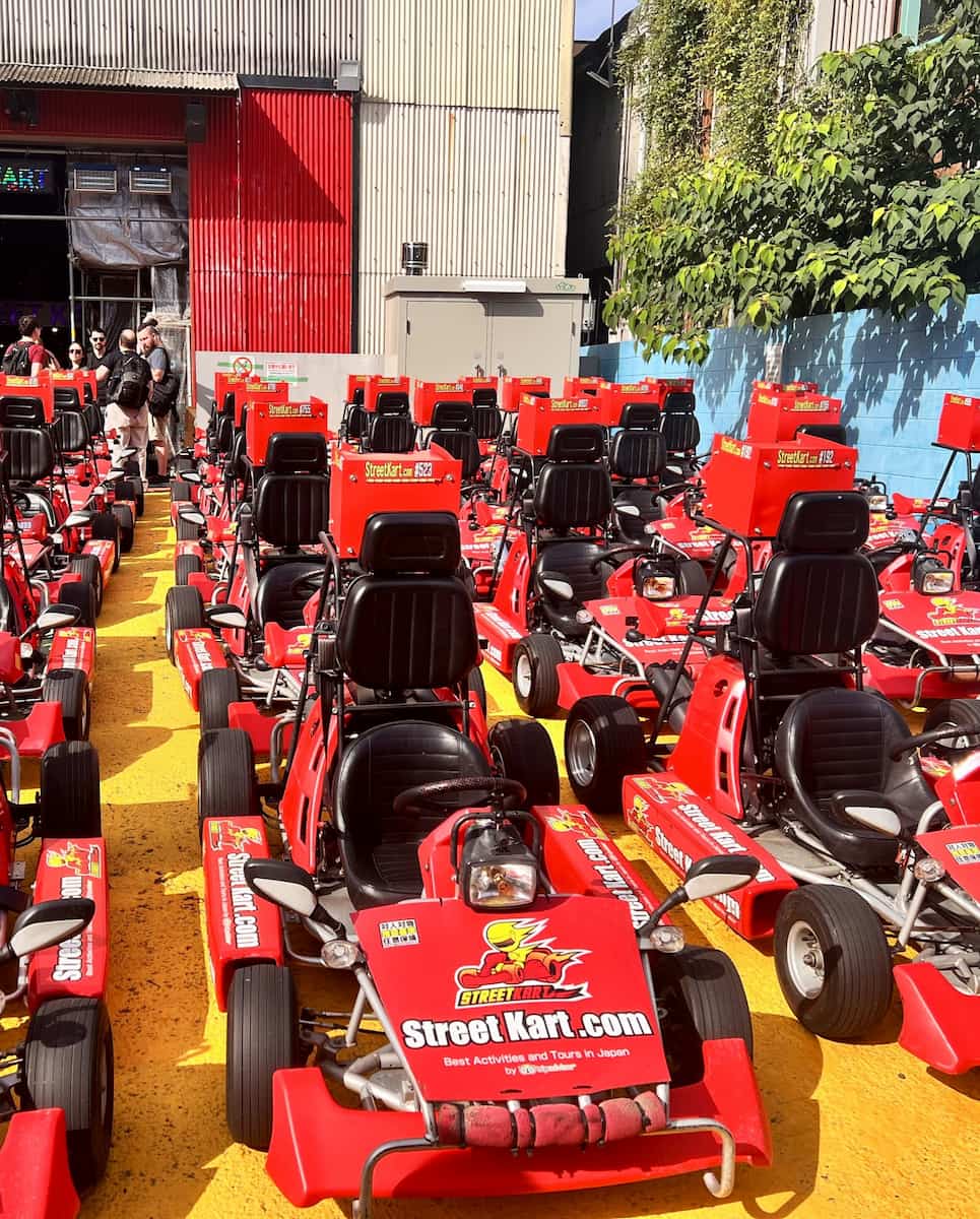 Nighttime Go Kart Ride in Tokyo, Japan Nighttime Go Kart Ride in Tokyo, Japan