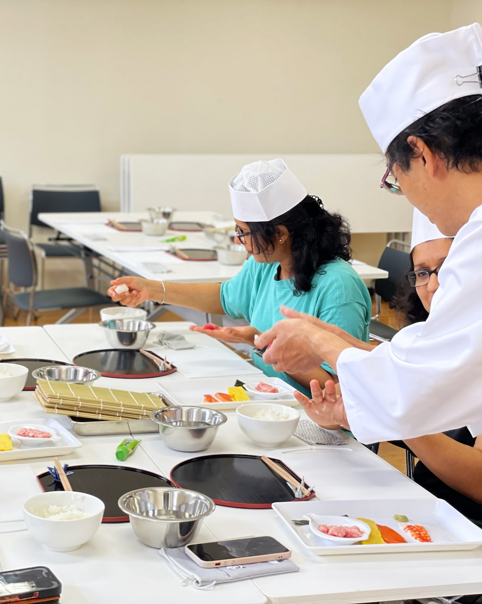 Sushi Making Class at Tsukiji Market, Japan Sushi Making Class at Tsukiji Market, Japan